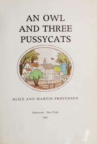 Cover image for An owl and three pussycats