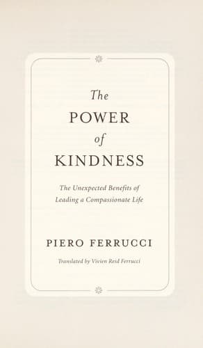 Cover image for The power of kindness