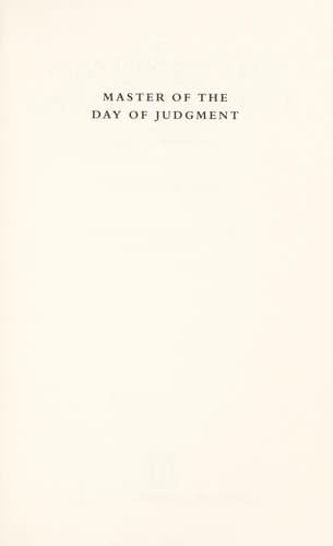 Cover image for The master of the day of judgment
