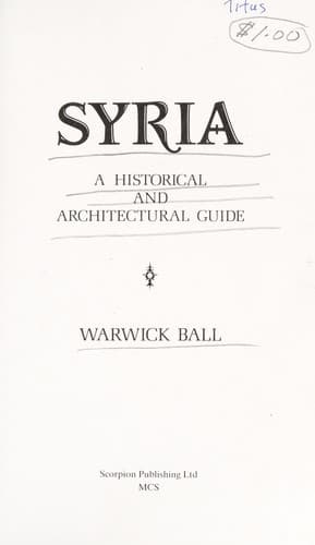 Cover image for Syria
