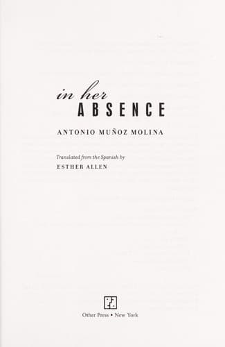Cover image for In her absence