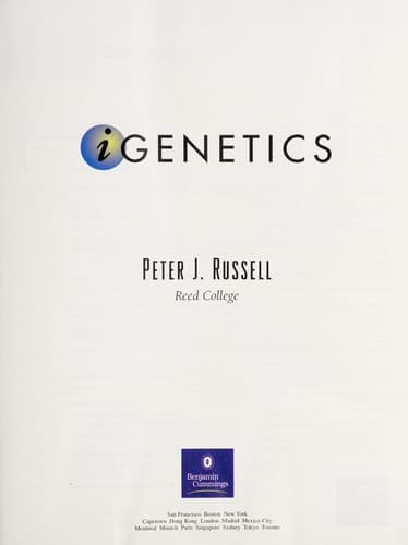 Cover image for iGenetics