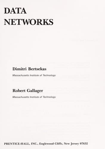 Cover image for Data networks