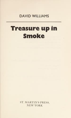 Cover image for Treasure up in Smoke