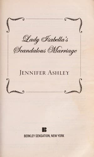 Cover image for Lady Isabella's Scandalous Marriage