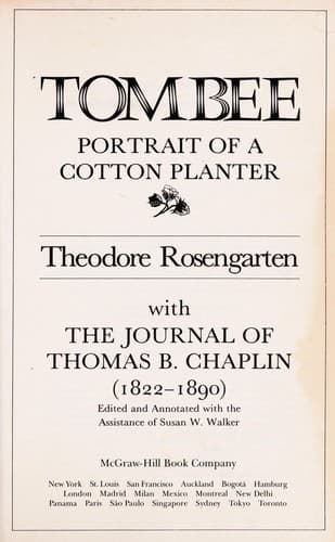 Cover image for Tombee