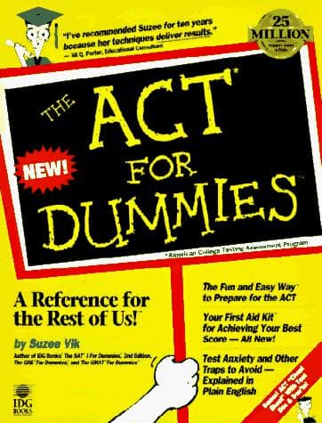 Cover image for The ACT for dummies