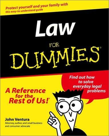 Cover image for Law for dummies
