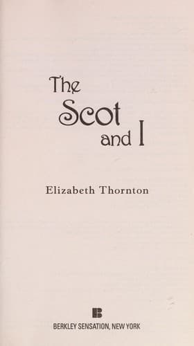 Cover image for The Scot and I