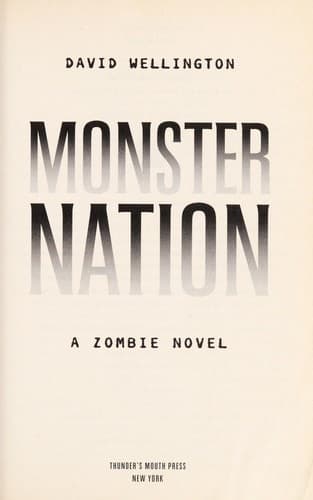 Cover image for Monster nation