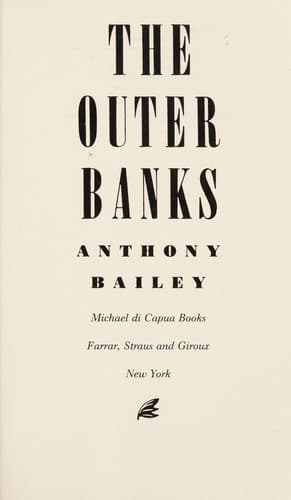 Cover image for The Outer Banks