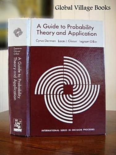 Cover image for A guide to probability theory and application