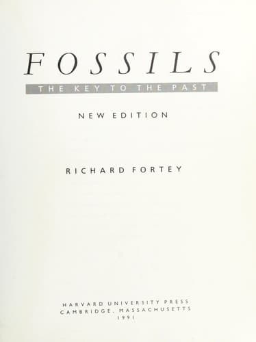 Cover image for Fossils