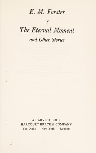 Cover image for The eternal moment
