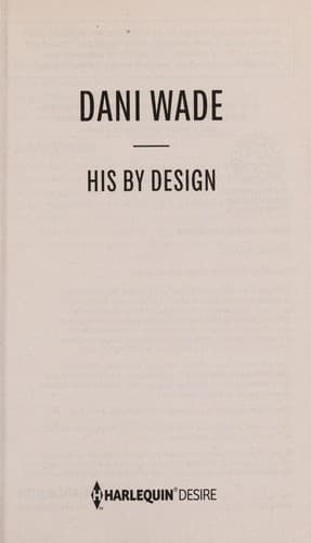 Cover image for His by design