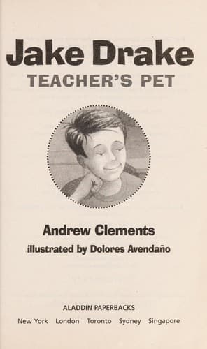 Cover image for Jake Drake, teacher's pet