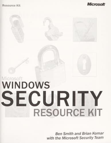 Cover image for Microsoft Windows security resource kit