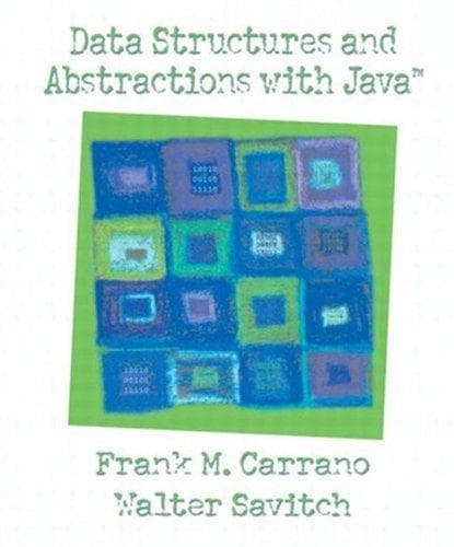 Cover image for Data Structures and Abstractions with Java