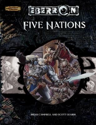 Cover image for Eberron five nations