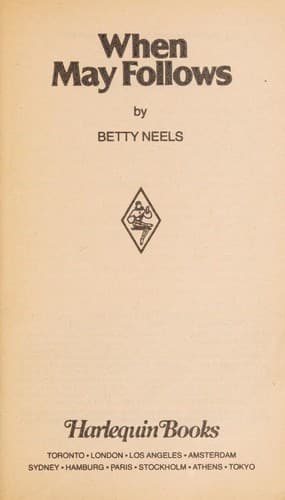 Cover image for When May Follows
