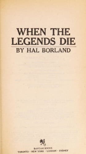 Cover image for When Legends Die