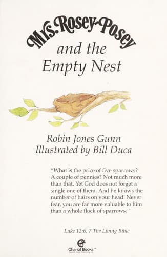 Cover image for Mrs. Rosey-Posey and the empty nest