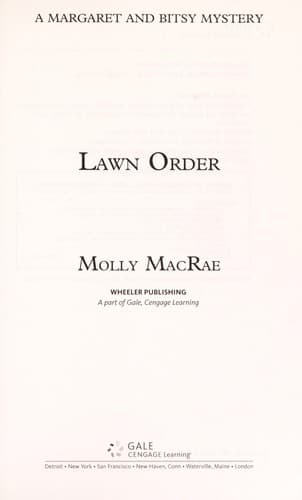 Cover image for Lawn order