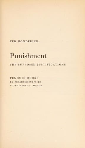 Cover image for Punishment