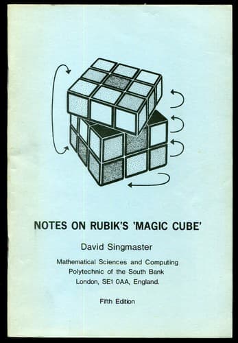 Cover image for Notes on Rubik's Magic Cube