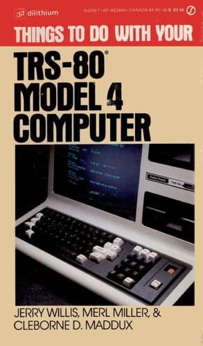 Cover image for Things to Do with Your TRS-80 Model 4 Computer