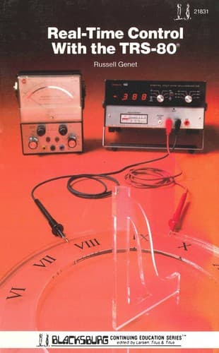 Cover image for Real time control with the TRS-80