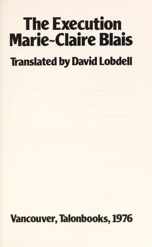 Cover image for The execution