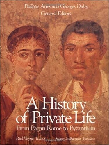 Cover image for A history of private life