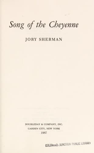 Cover image for Song of the Cheyenne
