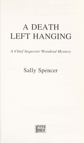 Cover image for A Death Left Hanging.