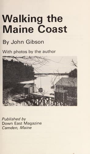 Cover image for Walking the Maine Coast