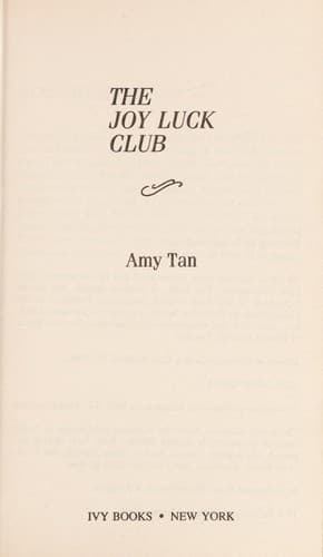 Cover image for Joy Luck Club-O.M.