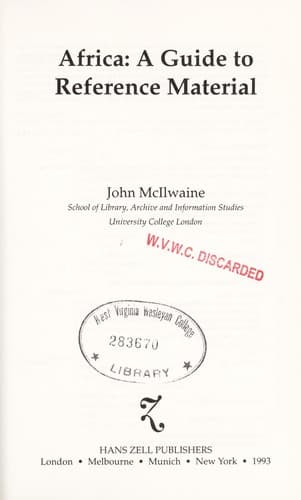 Cover image for Africa