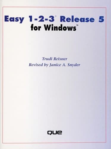 Cover image for Easy 1-2-3