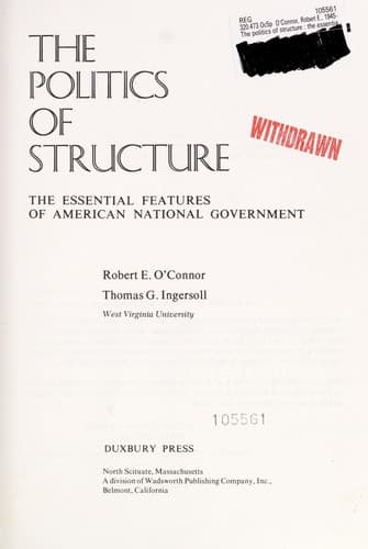The politics of structure