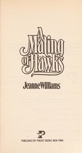 Cover image for MATING OF HAWKS