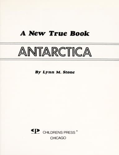 Cover image for Antarctica
