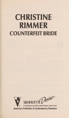 Cover image for Counterfeit Bride