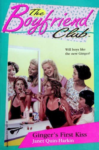 Cover image for Ginger's first kiss