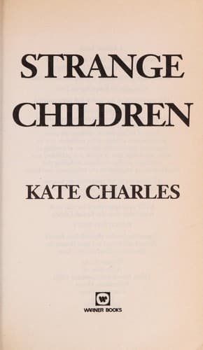 Cover image for Strange children