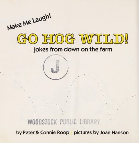 Cover image for Go hog wild!