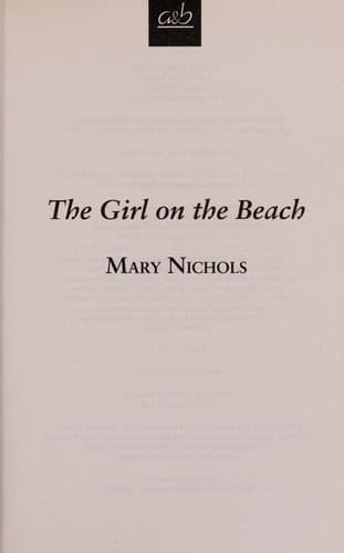 Cover image for The Girl on the Beach