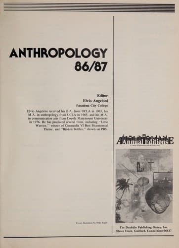 Cover image for Anthropology