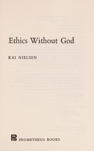 Cover image for Ethics without God.