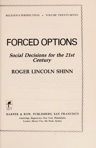 Cover image for Forced options